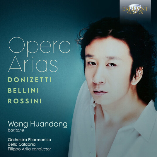 Wang Huandong, Orchestra Filarmonica Della Calabria, Filippo Arlia Donizetti, Bellini, Rossini Opera Arias CD Wang Huandong, Orchestra Filarmonica Della Calabria, Filippo Arlia Donizetti, Bellini, Rossini Opera Arias CD