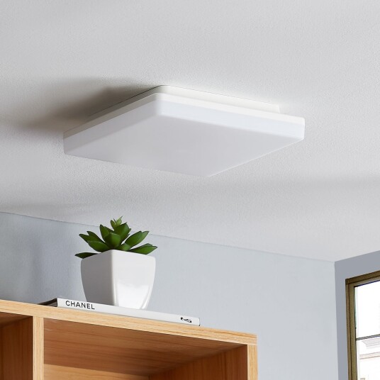 Taklampe PRIOS Artin Hvit Bad Plast Moderne 22 5 Hvit