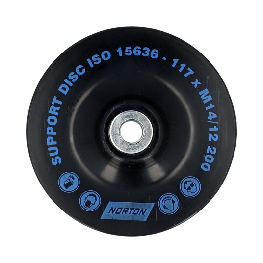 Norton Stödrondell 125mm M14 Medium Fiberrondell Norton Stödrondell 125mm M14 Medium Fiberrondell