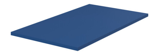 Pressalit Care stellematte 1350x76 cm blå
