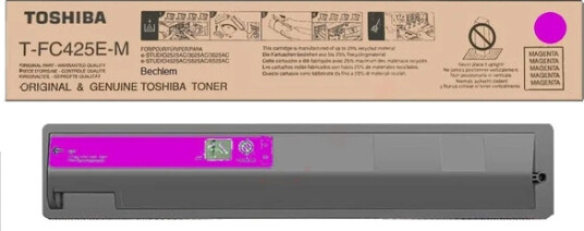 Toshiba Toner Magenta T-FC425EM (38.000 sider) Original