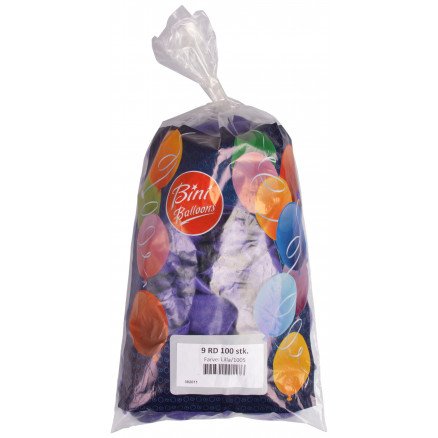 Bini Balloons Bini Balloons Ballonger Lilla Ø26cm 100 stk