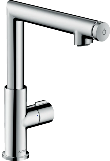 Axor Uno 220 Servantbatteri Med bunnventil, Krom Axor Uno 220 Servantbatteri Med bunnventil, Krom