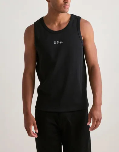 Que Sera Sera Toby Tank Top Singletter & Ermeløse topper Svart