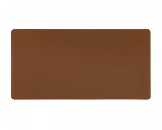 PVC Läder - 1200x600 MSkriveunderlag - Brun