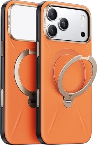 Torras Ostand Q3 VegSkin - orange - iPhone 18 Pro Max