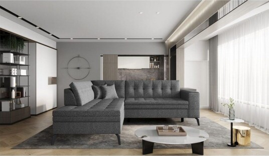Seksjon Eltap Lanvin 260x210x93 cm Vero 5 Venstre Seksjon Eltap Lanvin 260x210x93 cm Vero 5 Venstre
