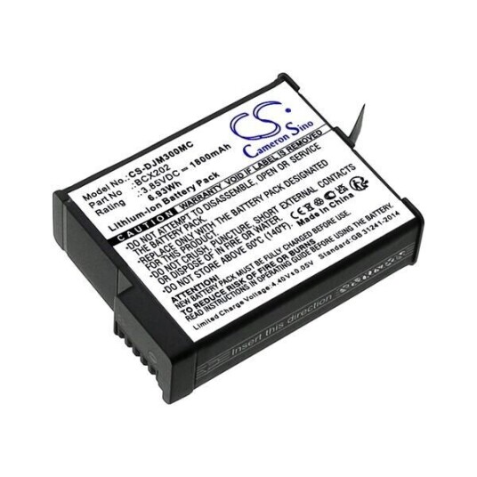 Batteri til kamera for DJI Osmo Action 3 Osmo Action 4