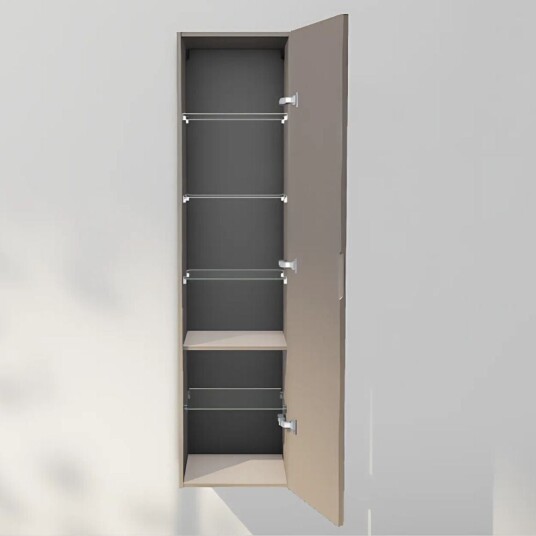 INR Iconic Nordic Rooms Solid 40/40 Høyskap Warm Clay / 40cm Høyre Hengslet