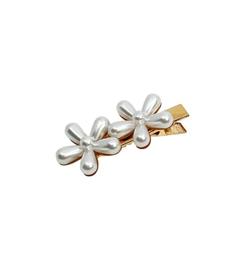 Pipol's Bazaar Calista Hair Pin Small White PIPOL'S BAZAAR Calista Hair Pin Small White Pipol's Bazaar Calista Hair Pin Small White PIPOL'S BAZAAR Calista Hair Pin Small White
