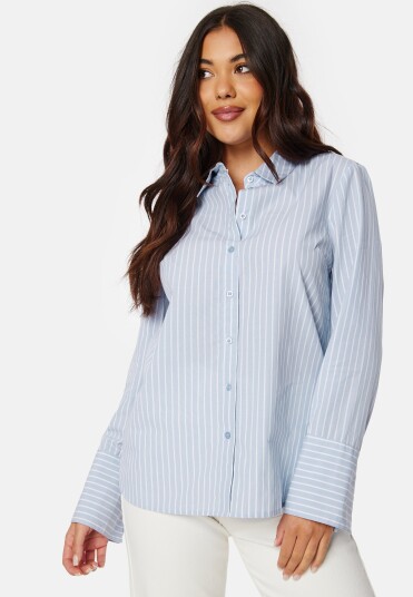 BUBBLEROOM Minou shirt Light blue / White 42 BUBBLEROOM Minou shirt Light blue / White 42