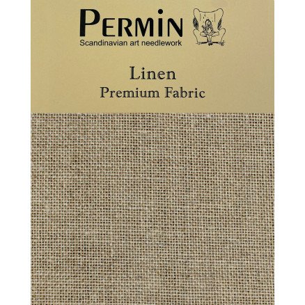 Permin Linlerret 10 lag 140 cm natur 50 cm