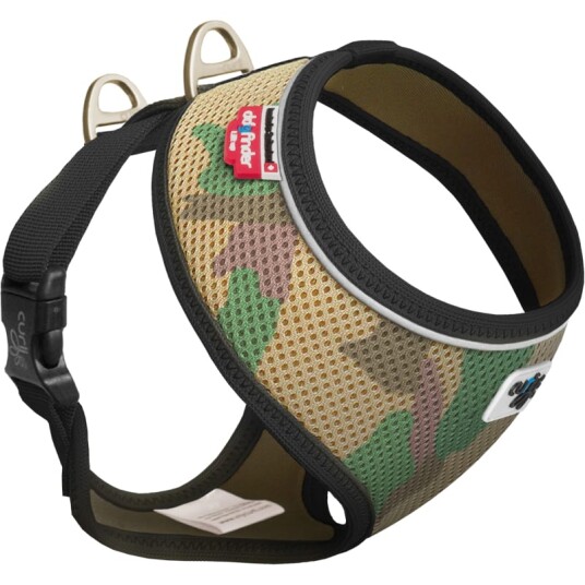 Curli Basic Harness Air-Mesh XL XL, Camouflage