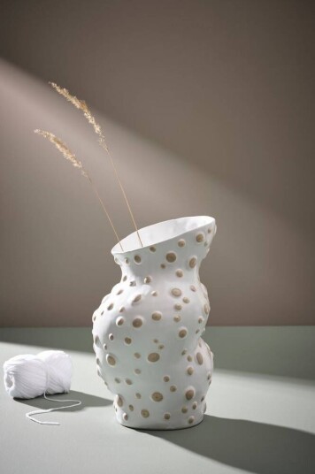 Jotex FRICK vase Hvit/beige 1617631-02-0 1617631-01-0