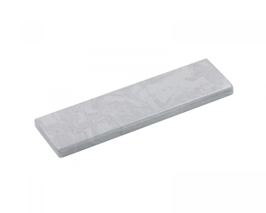 Kbdfans Quartz Stone Cement Gray Wrist Rest 60% - Grå Håndleddstøtte