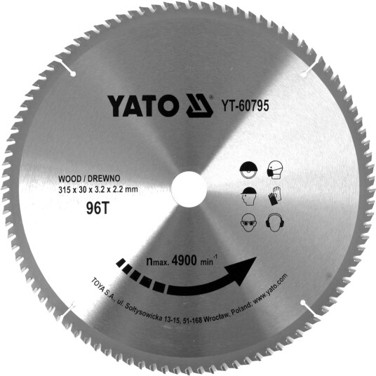 YATO YT 60795 Mellomleggsskive vinkelsliper