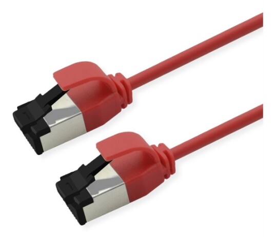 Roline U/Ftp Patchkabel Cat.8.1 Lsoh Slim Rot 0,15 M 21.15.3220