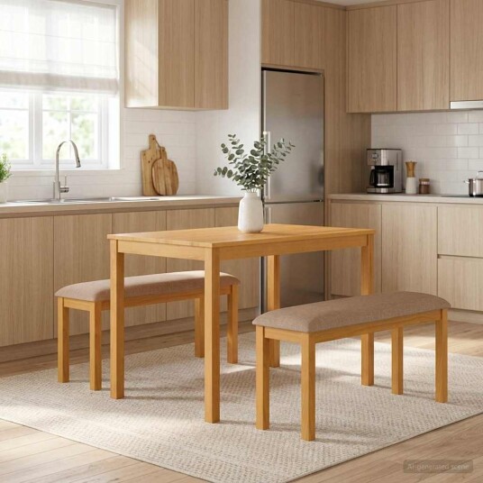 vidaXL Spisebenk 95 x 32 x 45 cm Massivt Eiketre Grå vidaXL Spisebenk 95 x 32 x 45 cm Massivt Eiketre Grå