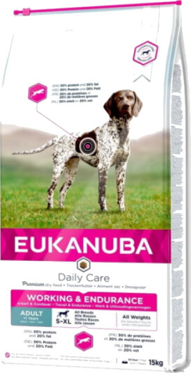 Eukanuba Tørrfôr til Aktiv Stor Hund 15 kg med Kylling og Kalkun Eukanuba Tørrfôr til Aktiv Stor Hund 15 kg med Kylling og Kalkun