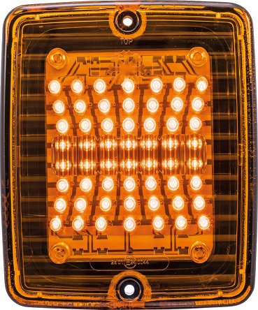 Blinkers STRANDS IZE LED - Oransje / 24V / 130 mm