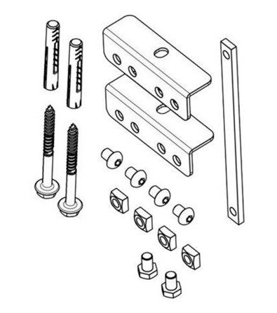Vogel's Veggfeste for LCD-skjermer PFA 9126 med tilt og vannstand