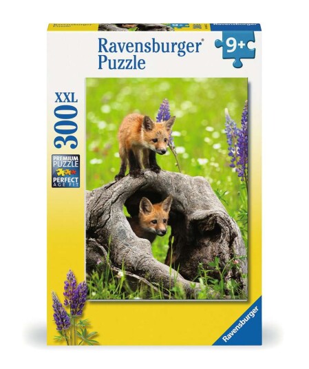 Ravensburger Puzzle Curious Foxes 300p Ravensburger Puzzle Curious Foxes 300p