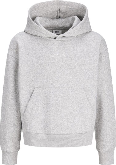 JJXX Kids Jxstudio Vesterbro Hood Swt Noos Grl - Grey - 128