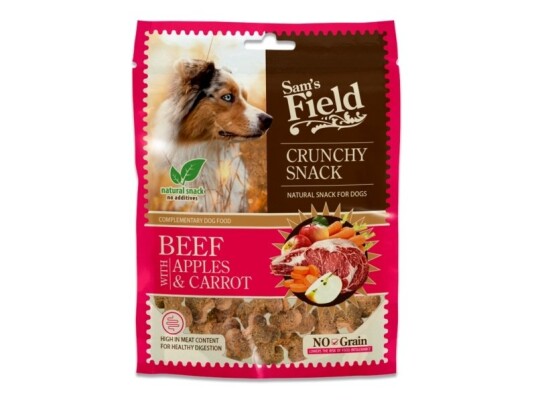 Sam"S Field Crunchy Cracker Beef W/ Apples & Carrot Sam"S Field Crunchy Cracker Beef W/ Apples & Carrot