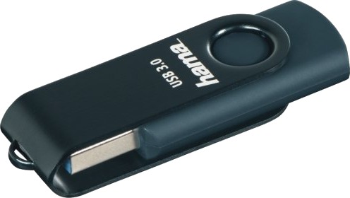 Hama Rotate 128 Gb Usb Type-A 3.2 Gen 1 3.1 Gen 1 90 Mb/S Svivel Blå Hama Rotate 128 Gb Usb Type-A 3.2 Gen 1 3.1 Gen 1 90 Mb/S Svivel Blå