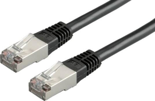 Roline 21.15.0135 1 M Cat5e F/Utp Ftp Rj 45 Rj 45 Sort