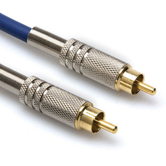 Hosa DRA-502 S/PDIF Coax Cable RCA to RCA 2m Hosa DRA-502 S/PDIF Coax Cable RCA to RCA 2m