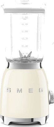 Smeg 50's Style Blender 1,5L Krem 800W med Puls- og Isknusing Smeg 50's Style Blender 1,5L Krem 800W med Puls- og Isknusing