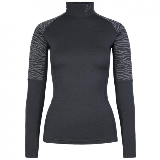 Johaug  Elevate Wool Half Zip Tblck Black XL