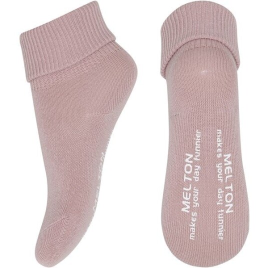 MELTON Bomull Anti-Slip Sokker Alt Rosa 13-14