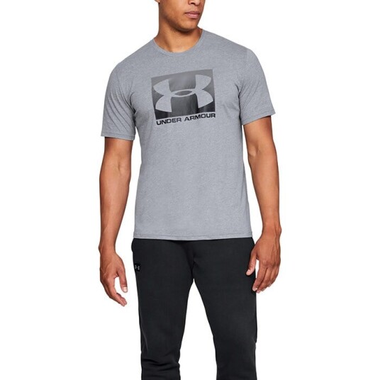 UA Boxed Sportstyle SS, Steel Grå X-large UA Boxed Sportstyle SS, Steel Grå X-large