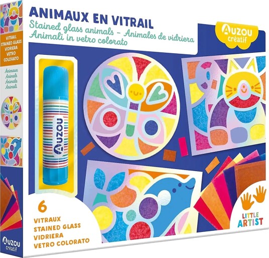 Auzou Activity Kit Mosaic Animals Multi/patterned ONE SIZE