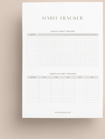 Habit tracker