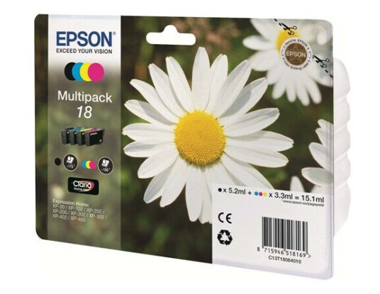 Epson 18 Multipack - Blekkpatron Blå