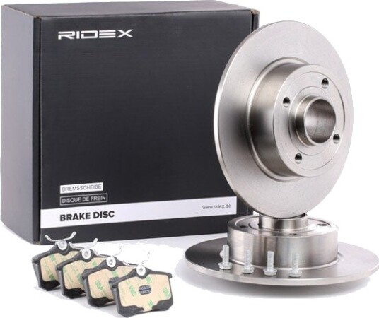 Bremseskiver og -klosser RIDEX 3405B0357
