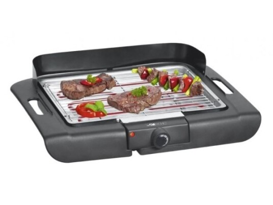 Clatronic Bq 3507, 2000 W, Grill, Elektrisk, Benkeplate, Rutenett, Svart Clatronic Bq 3507, 2000 W, Grill, Elektrisk, Benkeplate, Rutenett, Svart
