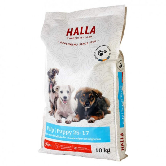 Halla Pet Food Halla Valp 25-17 (10 kg)