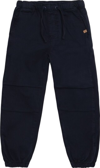 Minymo Bukser Twill Dark Sapphire Minymo 9 år (134) Bukser bomull Marineblå