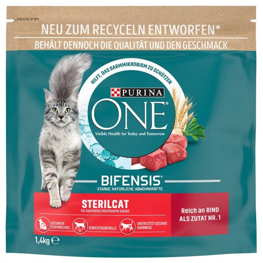 Purina One Sterilcat - Okse - 1,4 kg
