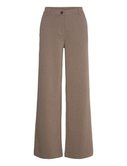 FREE/QUENT Pants From Freequent In A Soft Material. The Pants Have A Simple Silhouette With - Brown - L