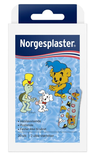 Norgesplaster Bamse plaster 20 stk