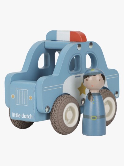 Little Dutch Little Dutch - Police Car W/ 1 Peg Doll Fsc - Blue - ONE SIZE Little Dutch Little Dutch - Police Car W/ 1 Peg Doll Fsc - Blue - ONE SIZE