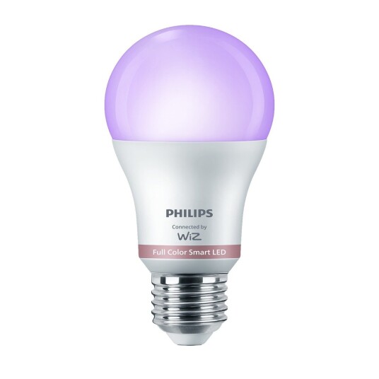 PHILIPS RGB SMARTPÆRE E27 A60 8.5W 2STK PHILIPS RGB SMARTPÆRE E27 A60 8.5W 2STK