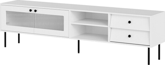 Akilesh TV-benk 200 cm - Hvit Akilesh TV-benk 200 cm - Hvit