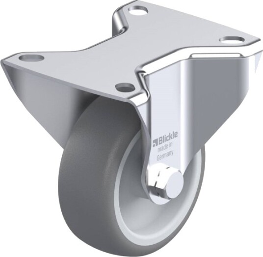 Blickle 616771 B-Tpa 80G Faste Hjul, Hjuldiameter: 80 Mm, Bæreevne (Maks.): 100 Kg, 1 Stk Blickle 616771 B-Tpa 80G Faste Hjul, Hjuldiameter: 80 Mm, Bæreevne (Maks.): 100 Kg, 1 Stk