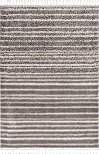 Ryetepper Manabi grå Størrelse: 200 x 290 cm